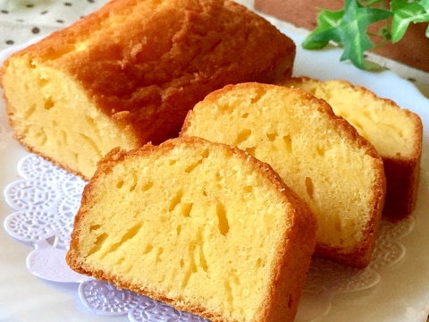 外サクッ♡中しっとり♡米粉パウンドケーキ